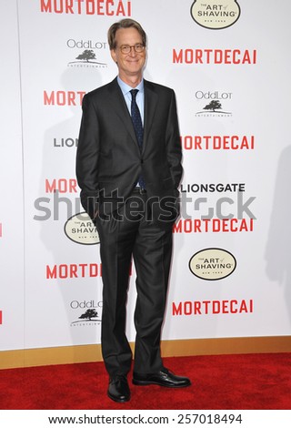 LOS ANGELES, CA - JANUARY 21, 2015: Director David Koepp at the Los Angeles premiere of his movie \