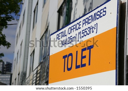 To Let Sign