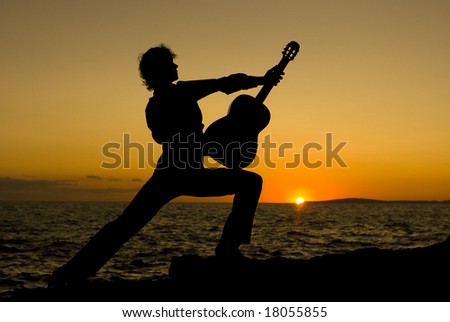 Guitar Player Acoustic