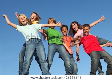 images of kids having fun