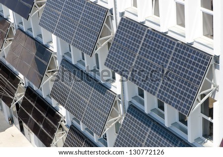 solar park/solar panels/