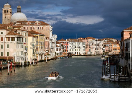 Venice and Grand Canal/ Grand Canal