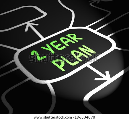 Two Year Plan Arrows Meaning Program For Next 2 Years