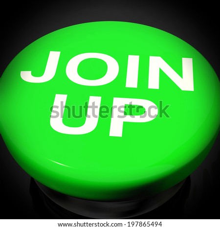 Join Up Switch Showing Joining Membership Register