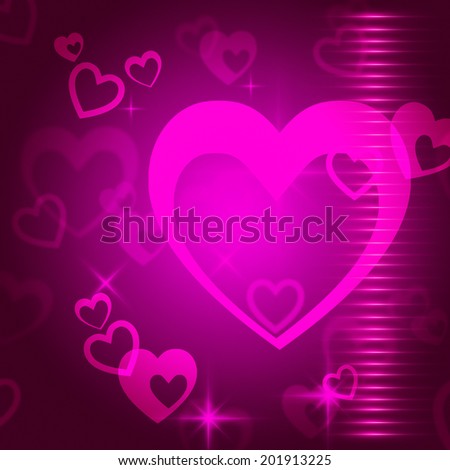 Hearts Background Meaning Love  Passion And Romanticism