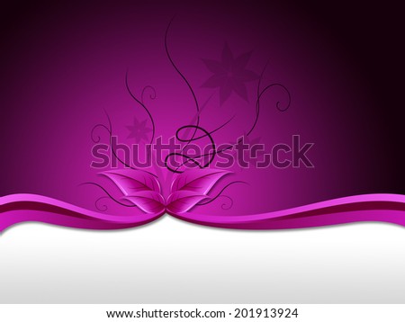 Delicate Floral Background Showing Nature Beauty Or Spring Blossom
