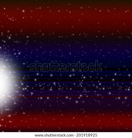 Shooting Star Background Showing Celestial Body And Meteorite