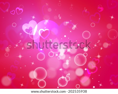 Hearts Background Meaning Shiny Hearts Wallpaper Or Romanticism