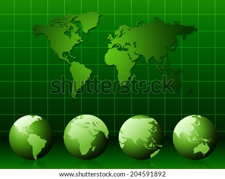 World Map Meaning Geographical Globalization And Abstract