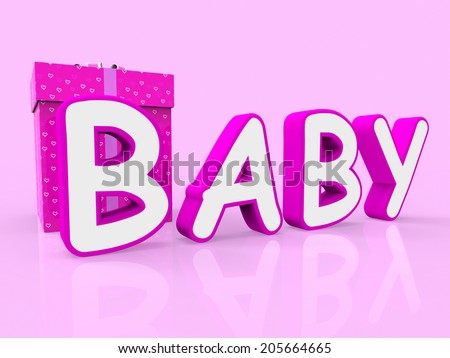 Gift Gifts Indicating Infant Babies And Celebrate