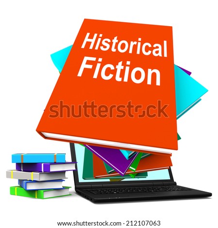 Historical Fiction Book Stack Laptop Meaning Books From History