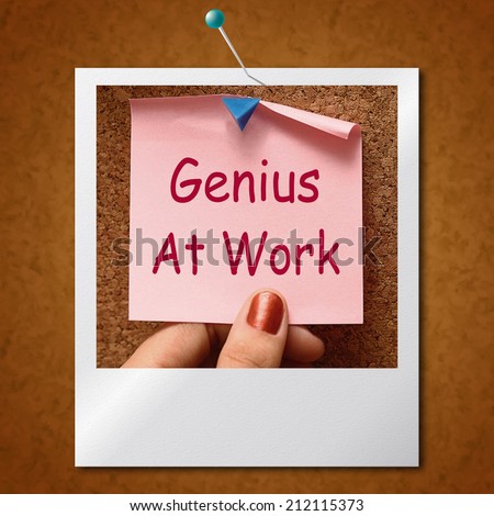 Genius At Work Note Meaning Do Not Disturb