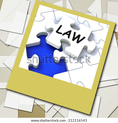 Law Photo Showing Legal Information And Legislation On Internet