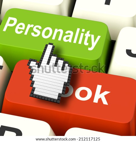 Personality Looks Keys Showing Character Or Superficial Online