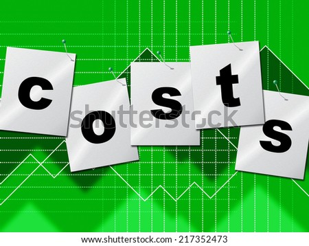 Costs Expenses Showing Business Money And Buy