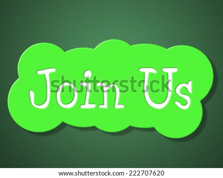 Join Us Showing Sign Up And Membership