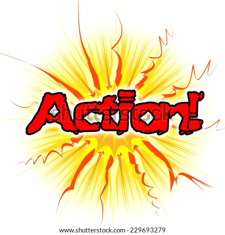 Action Sign Indicating Do It And Motivating
