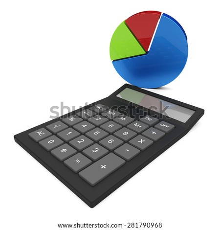 Pie Chart Calculation Representing Progress Report And Trend