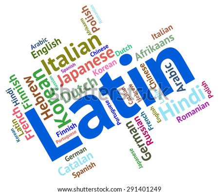 Latin Language Meaning Words Speech And Communication