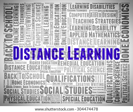 Distance Learning Words Meaning Correspondence Courses And Learned