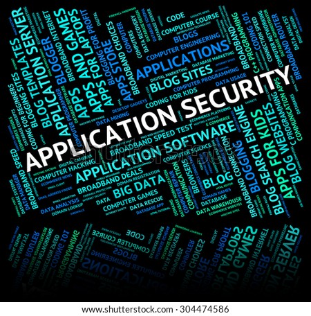Application Security Showing Protect Protected And Login