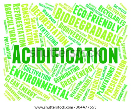Acidification Word Meaning Text Environment And Sea