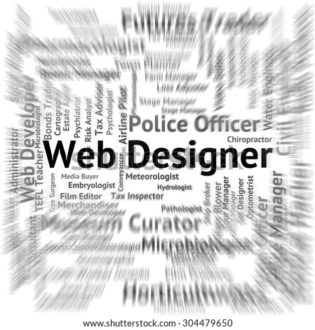 Web Designer Showing Work Designers And Website