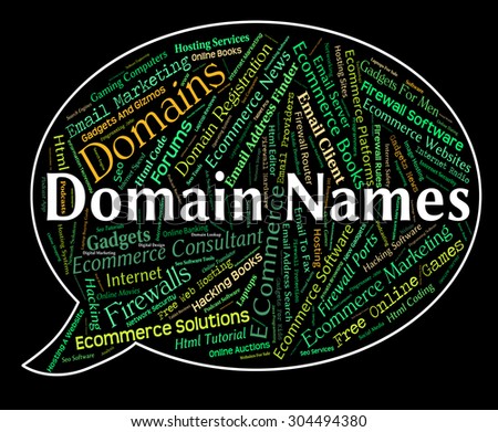 Domain Names Indicating Domains Realm And Designation