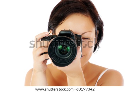 Girl With Dslr