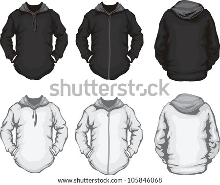 Black Sweatshirt Template