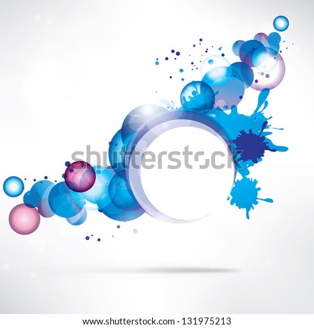 Abstract background with geometric elements