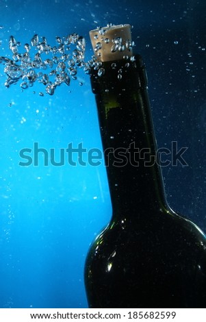 wine bottle neck