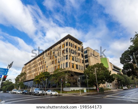 SYDNEY, NSW, AUSTRALIA - May 30, 2014: The University of New South Wales (UNSW) is an Australian public university established in 1949. It has more than 50,000 students from over 120 countries.