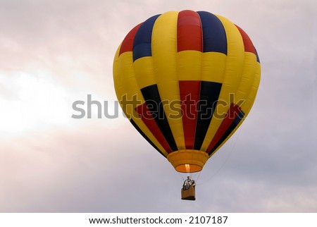 Hot air balloon, photographed at the Shenandoah Vally, Virginia  Hot Air Balloon & Wine Festival.