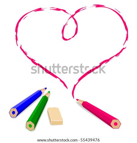 love heart drawings in pencil. LOVE HEART DRAWINGS IN PENCIL