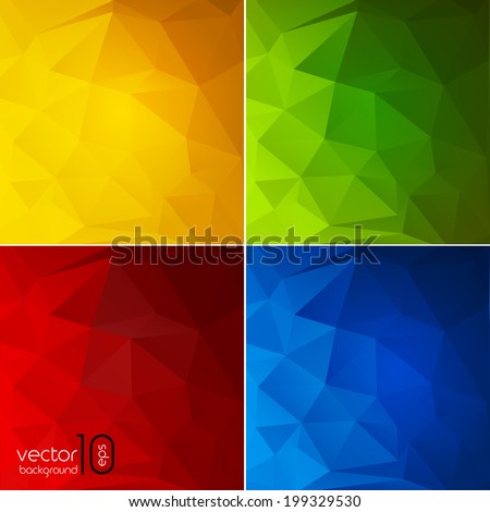 Abstract color geometric background Vector illustration Abstract color geometric background Vector illustration