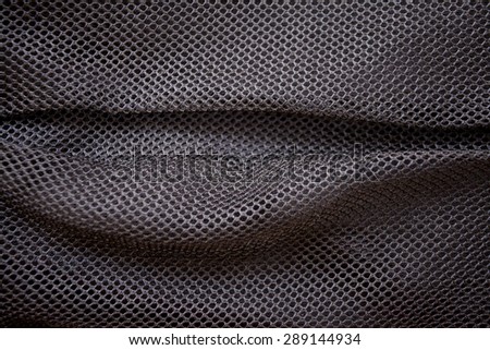 black mesh fabric texture