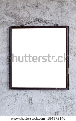 Photo frame wall , Photo frame wall plaster , Photo frame wall old , Photo frame wall vintage