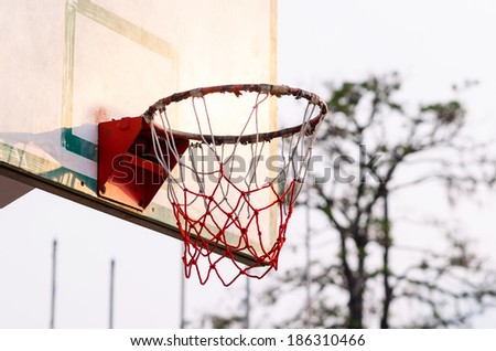 Old Basketball hoop , Basketball hoop outdoor , Hoop Basketball , Basketball hoops lacks