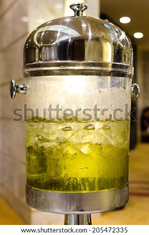 Glass of ice cold , Ice cold glass of juice ,Cold water Lemon , Cold water dispenser