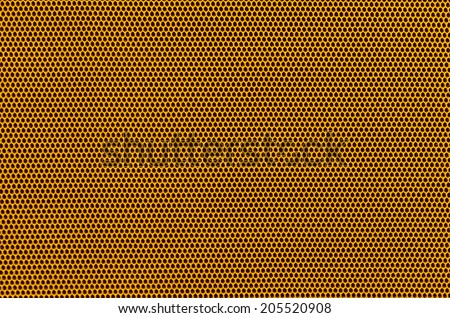 Honeycomb texture,Yellow mesh fabric surface , Honeycomb mesh fabric surface , honeycomb fabric , honeycomb shallow depth , Honeycomb shallow