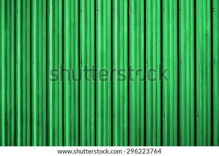 Green metal texture pattern background of container