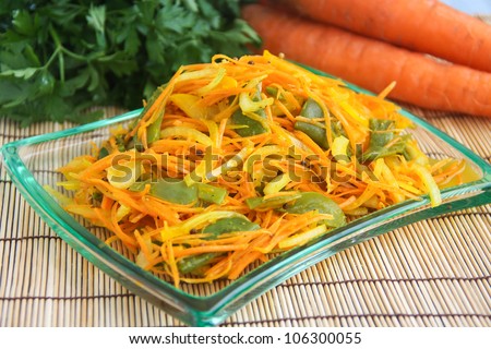 korean carrot salad
