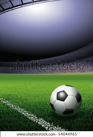 stadium lights vector