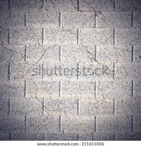 Bricks ground textured.