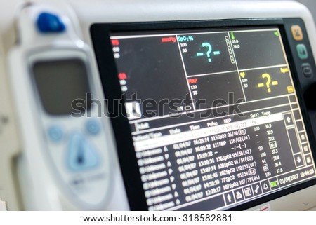 Health care portable monitoring in hospital