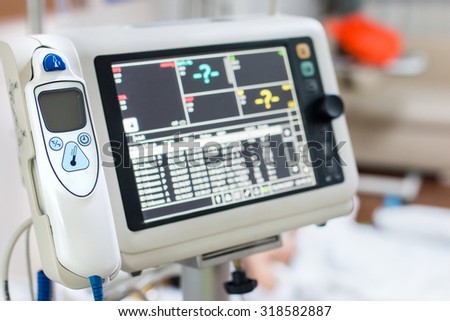 Health care portable monitoring in hospital