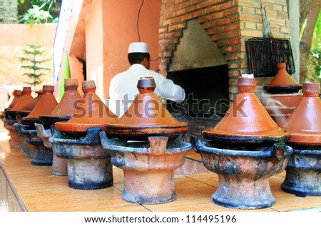 Moroccan ceramic cookware - tajines