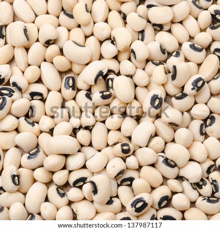 black eye beans background closeup