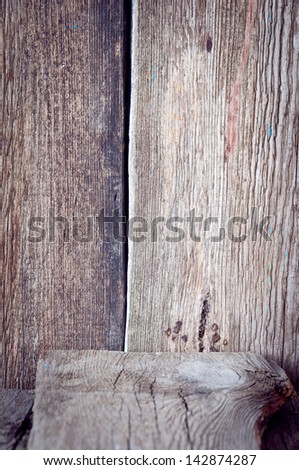wooden background from boards